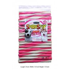 Goodies Dog Treats Spirastix Strawberry And Milk 450 Gm